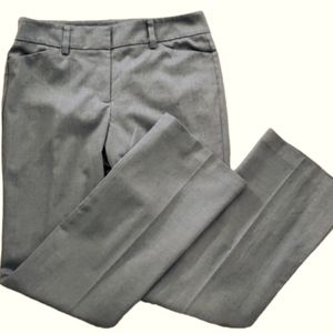Ann Taylor Signature Womans Wool Blend Grey Dress Pants Size 4‎